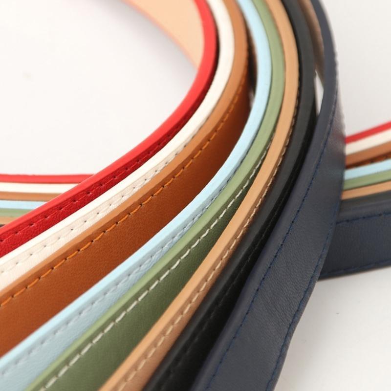 652F Fashion Hot Girls Oval Bu – Formal Belt Leather Thin recenzja i cena