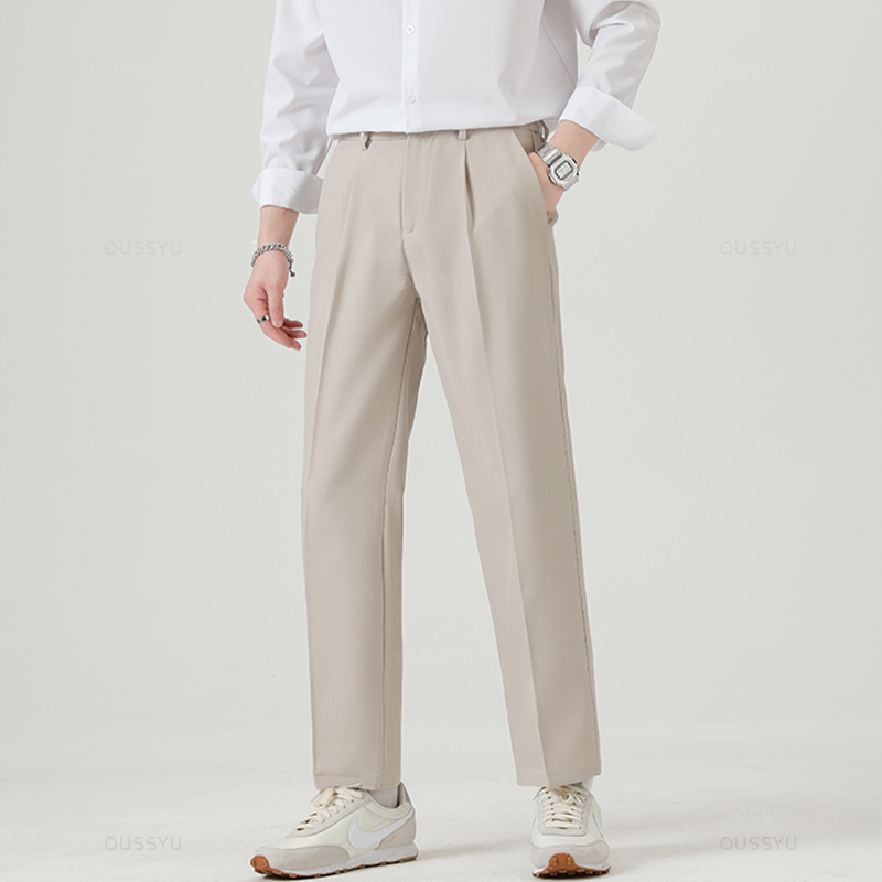 Brand Clothing Smooth Suit Pan – Men'S Formal Wear Accessories recenzja i cena