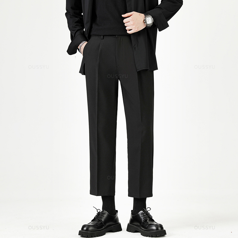 Brand Clothing Smooth Suit Pan – Men'S Formal Wear Accessories recenzja i cena