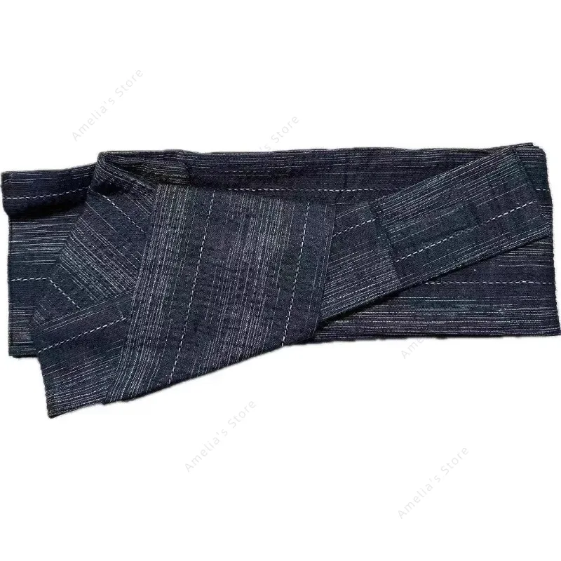 Japanese Men's Yukata Obi Belt – Traditional Japanese Men'S Formal Wear recenzja i cena