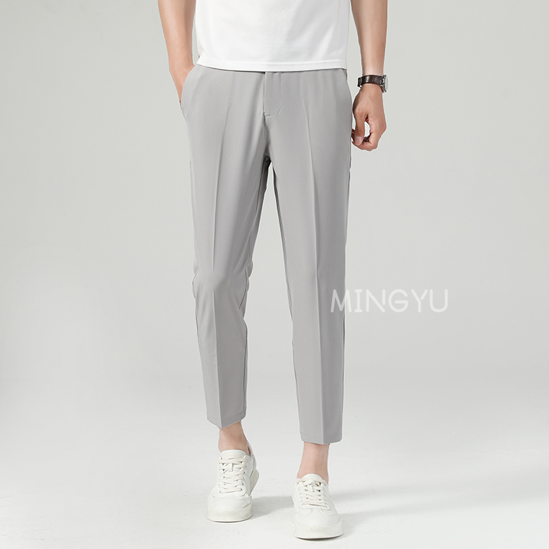 New Summer Thin Suit Pants Men – Men'S Formal Wear Accessories recenzja i cena