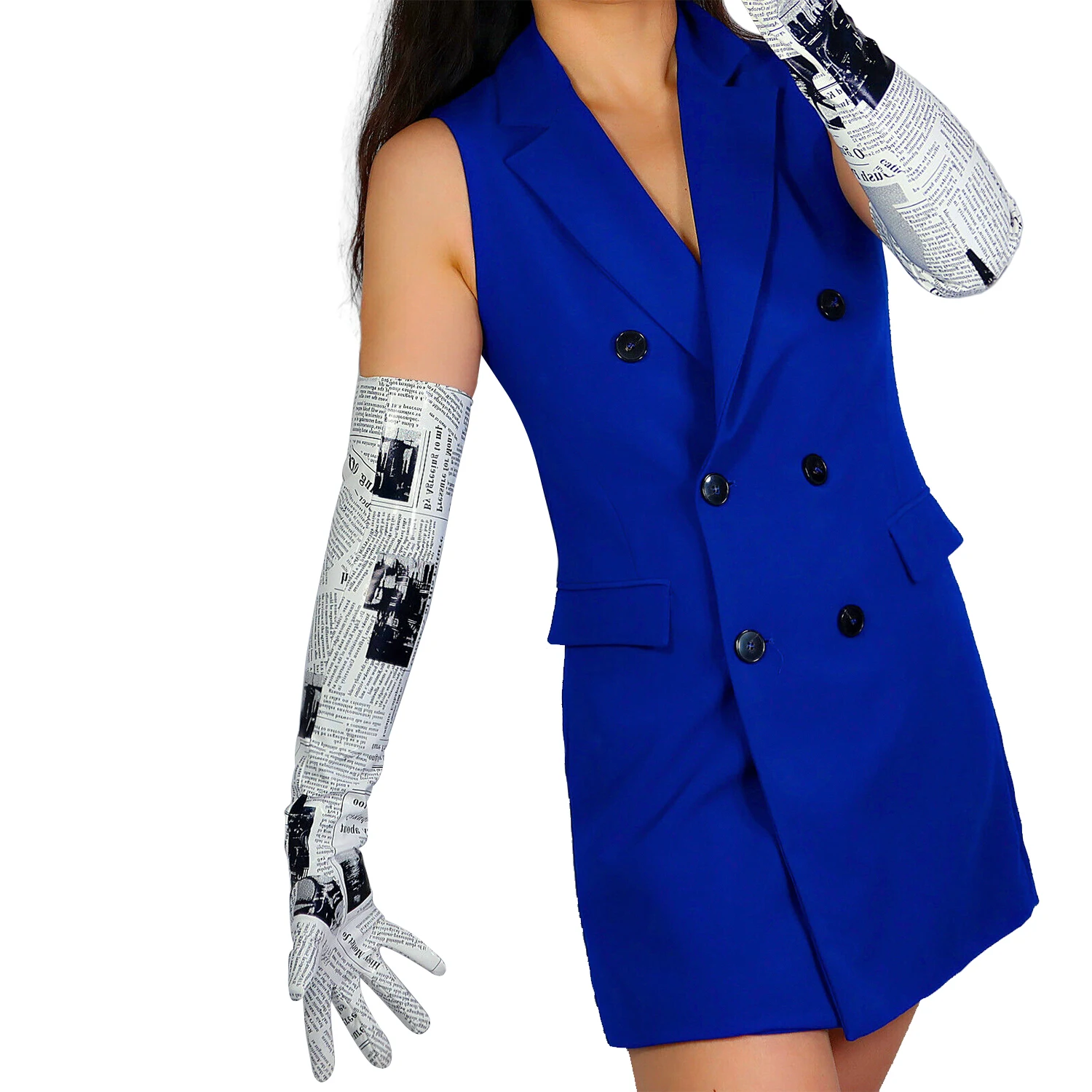 DooWay Women's NEWSPRINT Opera – Formal Glove Leather recenzja i cena