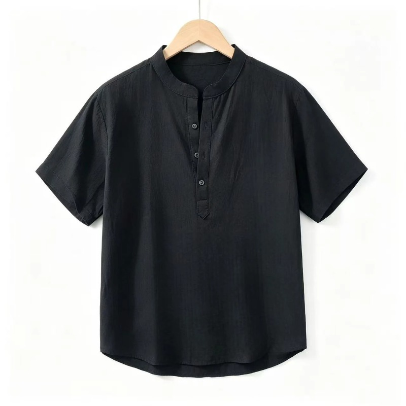 Summer Thin Short-sleeved Shir – Men'S Formal Wear Accessories recenzja i cena