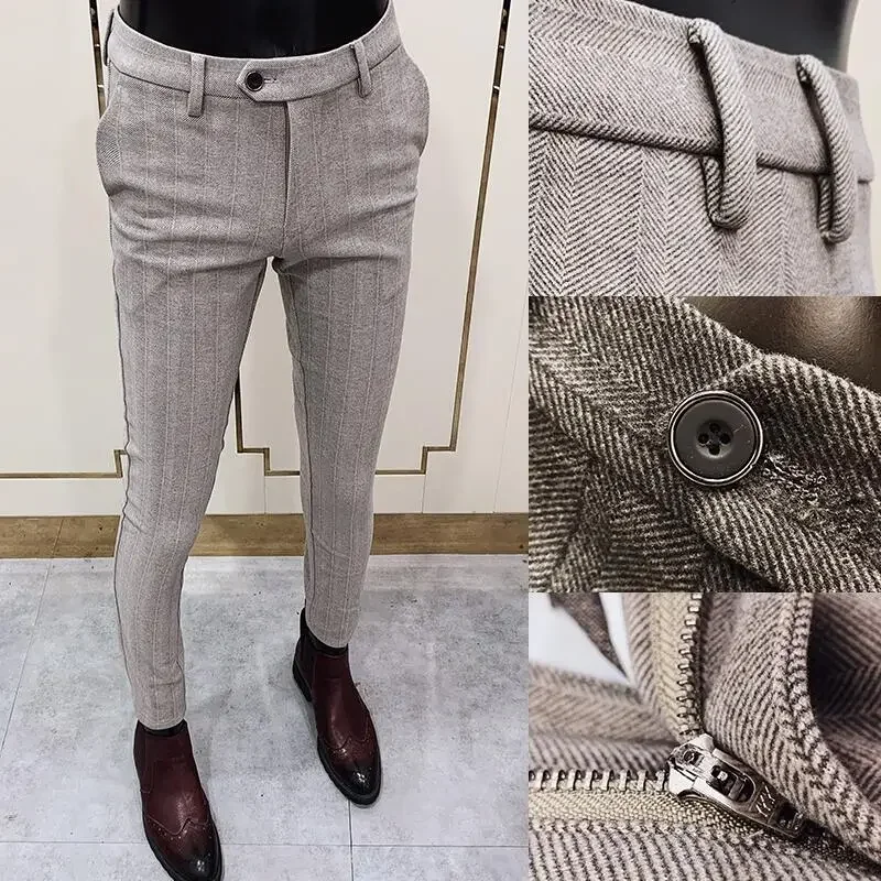 Autumn Winter Thickened Woolen – Men'S Formal Wear In Winter recenzja i cena