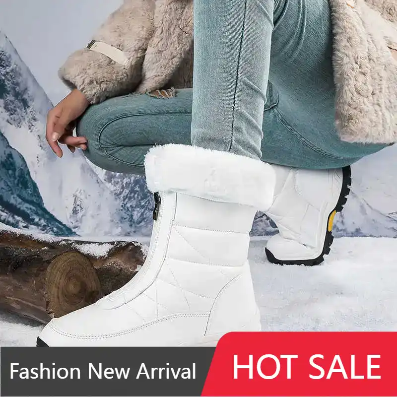 Women's Boot Sneakers Walking  – Formal Upper Wear For Men Winter recenzja i cena