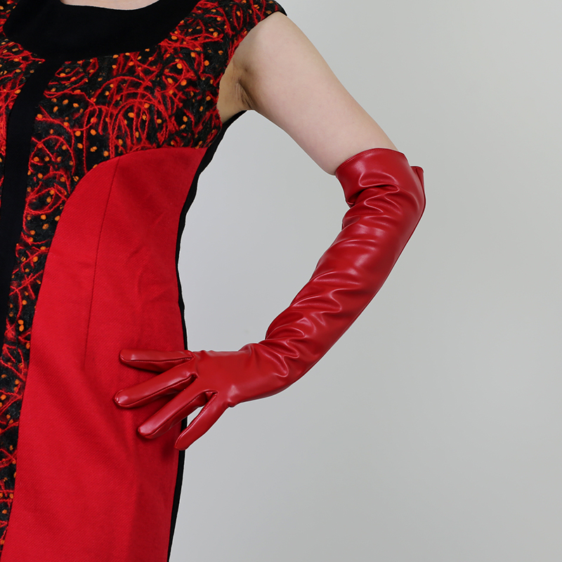 Women's Fashion Sexy Wide Slee – Formal Glove Leather recenzja i cena
