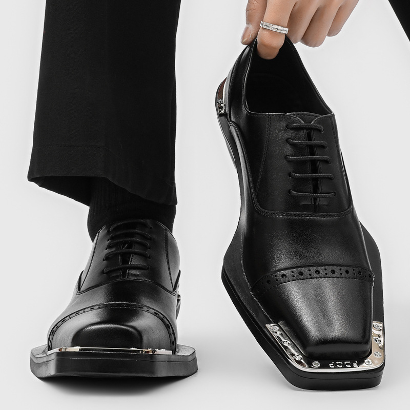 Men's leather shoes - British  – Men Formal Wear Look recenzja i cena