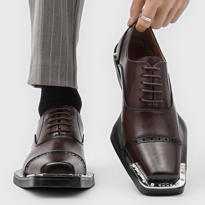 Men's leather shoes - British  – Men Formal Wear Look recenzja i cena