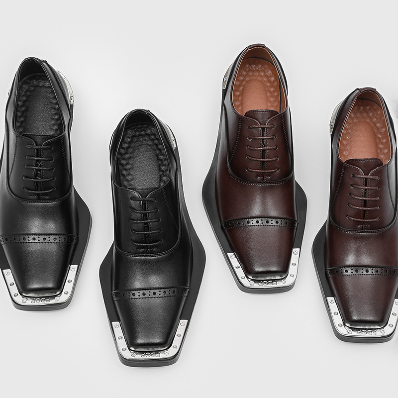 Men's leather shoes - British  – Men Formal Wear Look recenzja i cena