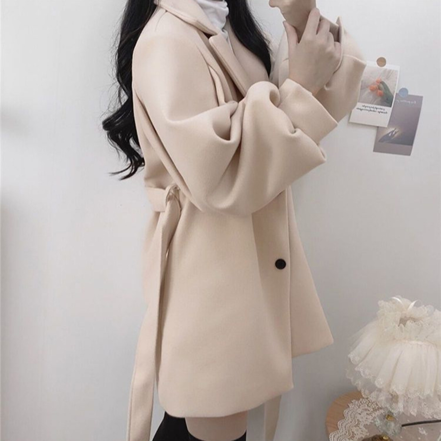 Allingentle Ivory Women's Blaz – Double Breasted Blazer recenzja i cena
