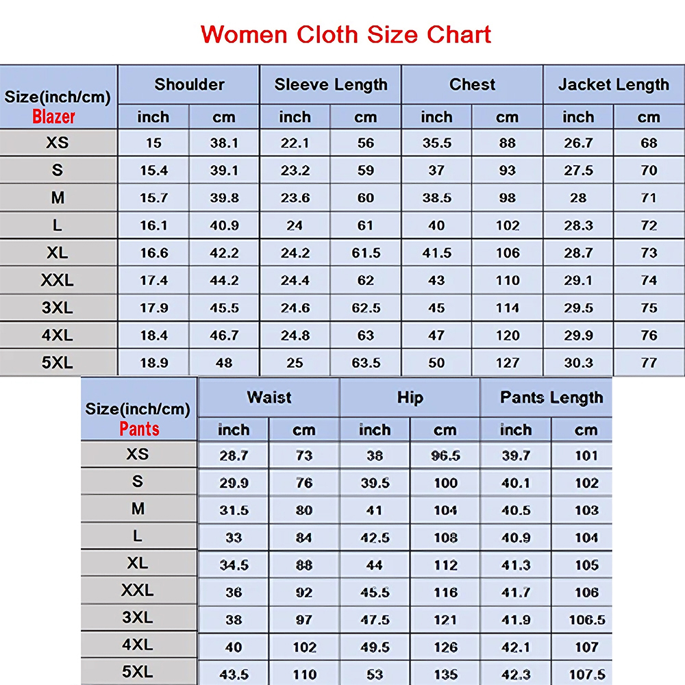 Luxury Black Women's Suits 2 P – Double Breasted Blazer recenzja i cena