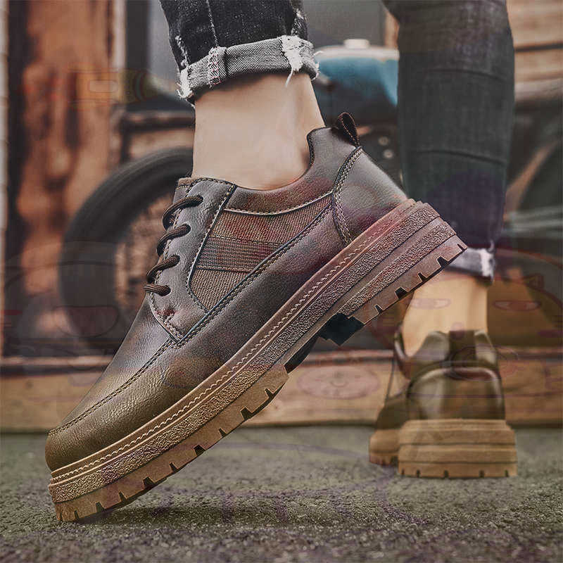 Dark Natural Leather Fashion T – Formal Upper Wear For Men Winter recenzja i cena