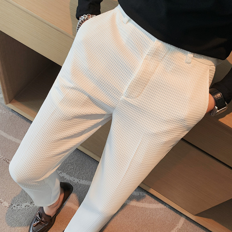 2024 Autumn New Waffle Stretch – Men'S Formal Wear Accessories recenzja i cena