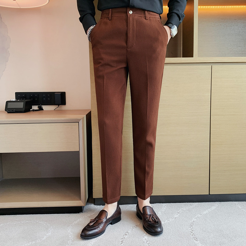 2024 Autumn New Waffle Stretch – Men'S Formal Wear Accessories recenzja i cena