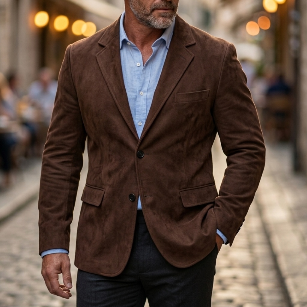 Men's Vintage Smart Casual Sue – Men'S Formal Wear In Winter recenzja i cena