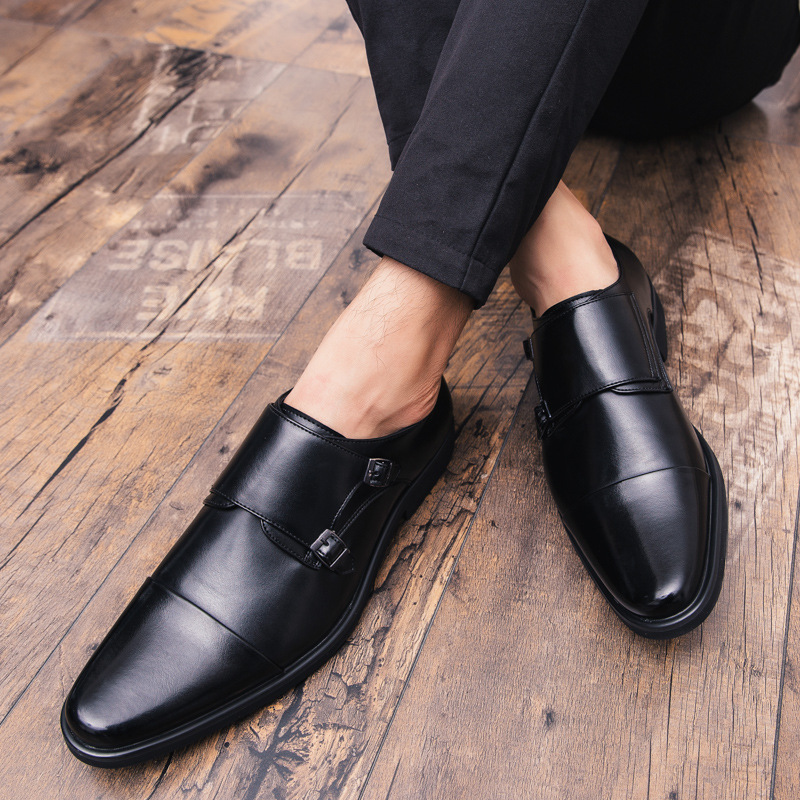 New Men Oxfords Shoes Black an – Men Formal Wear Brown recenzja i cena