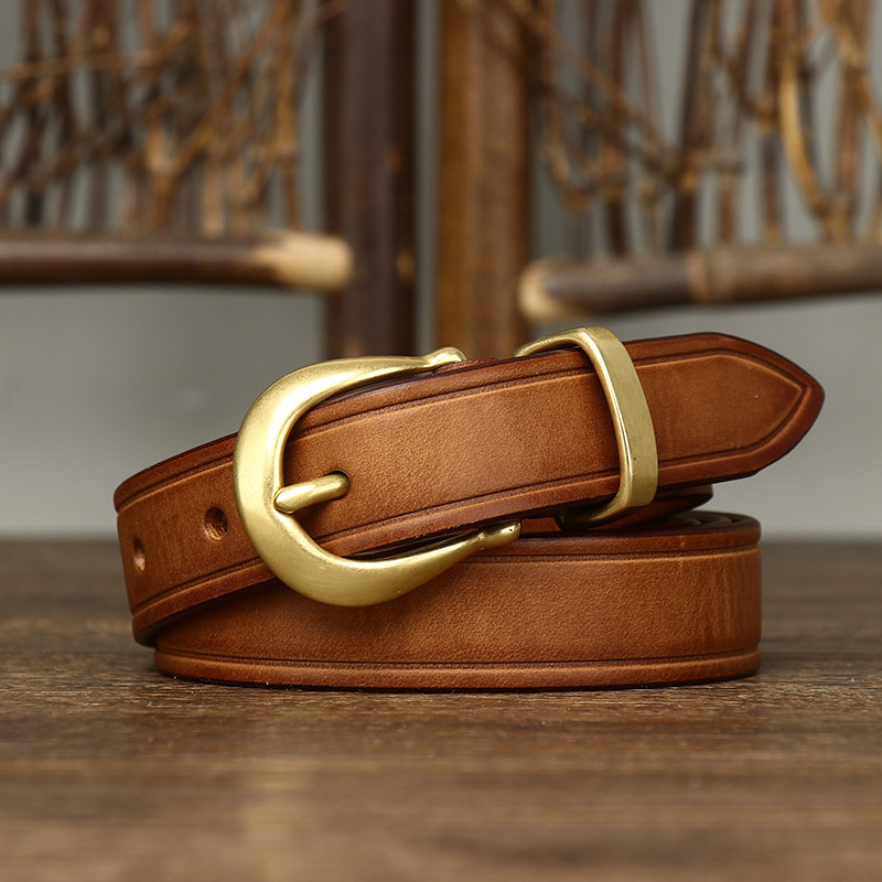 85-120cm Women Pure Real Cowhi – Formal Belt Leather Thin recenzja i cena