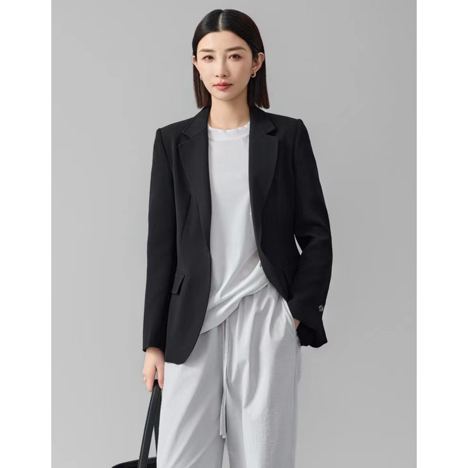 Allingentle Women's Suit Slim  – Double Breasted Blazer recenzja i cena