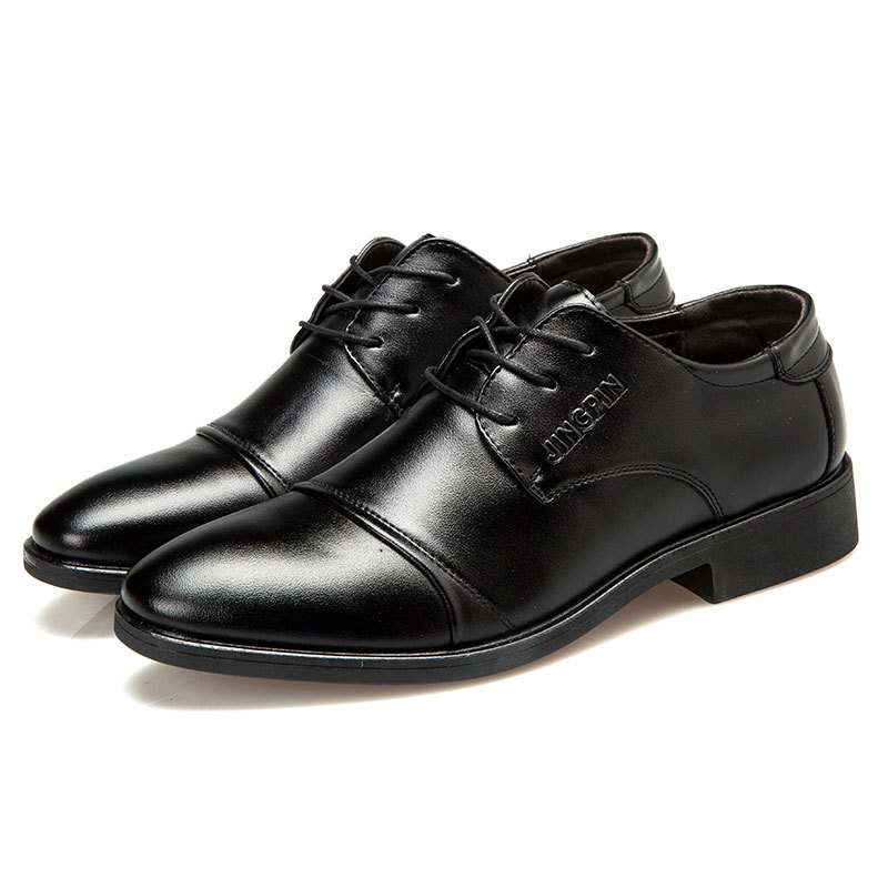 Large-sized men's leather shoe – Large Men Formal Wear recenzja i cena