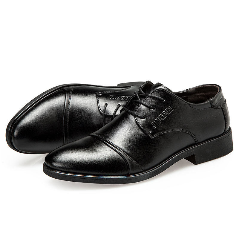 Large-sized men's leather shoe – Large Men Formal Wear recenzja i cena
