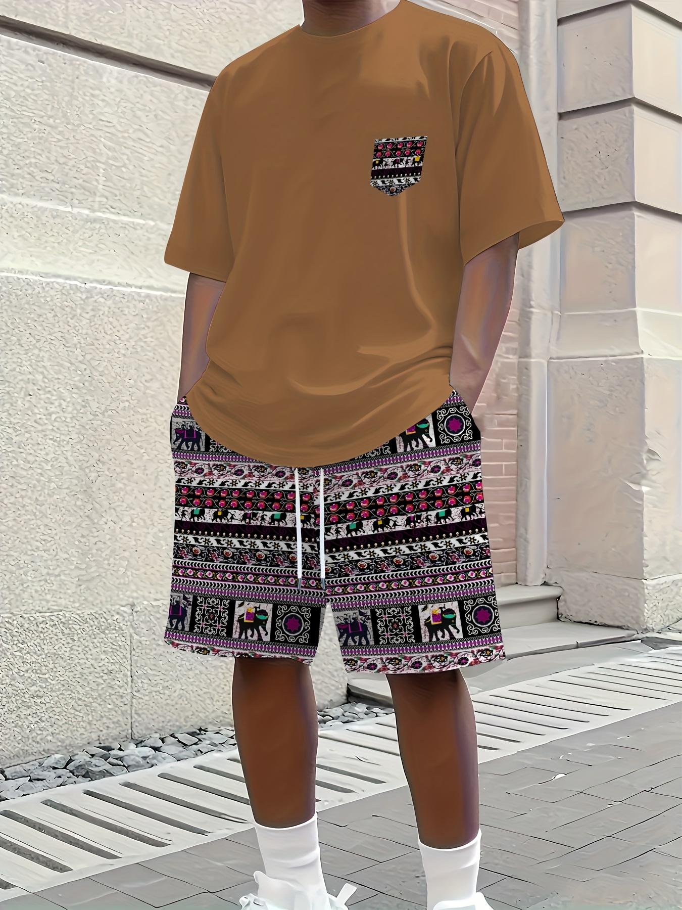 2026 Summer New Men's Short-Sl – Men'S Ethnic & Formal Designer Wear Studio S recenzja i cena