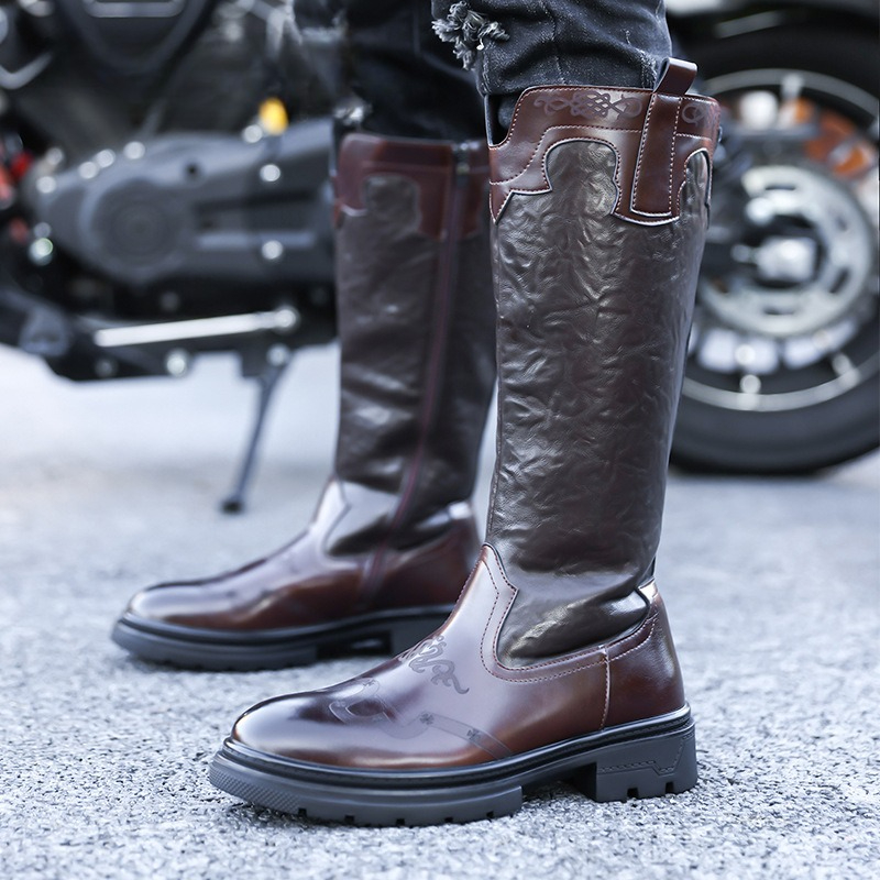 Men's Mid-calf Boots High Qual – Men'S Ethnic & Formal Designer Wear Studio S recenzja i cena