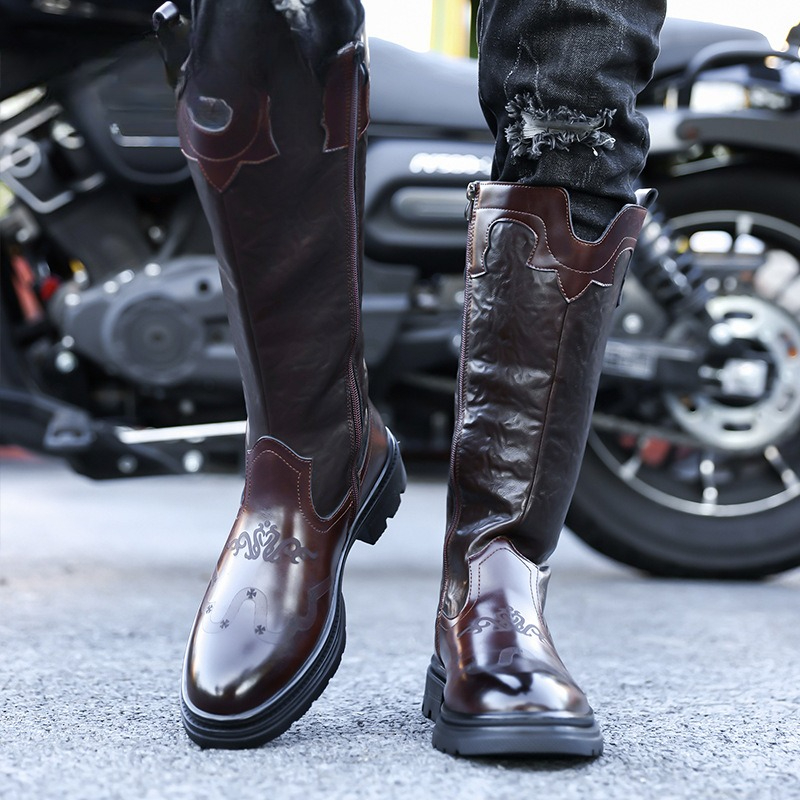 Men's Mid-calf Boots High Qual – Men'S Ethnic & Formal Designer Wear Studio S recenzja i cena