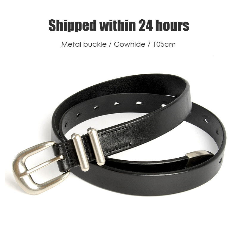 VATLTY 2.3cm Leather Belt for  – Formal Belt Leather Thin recenzja i cena