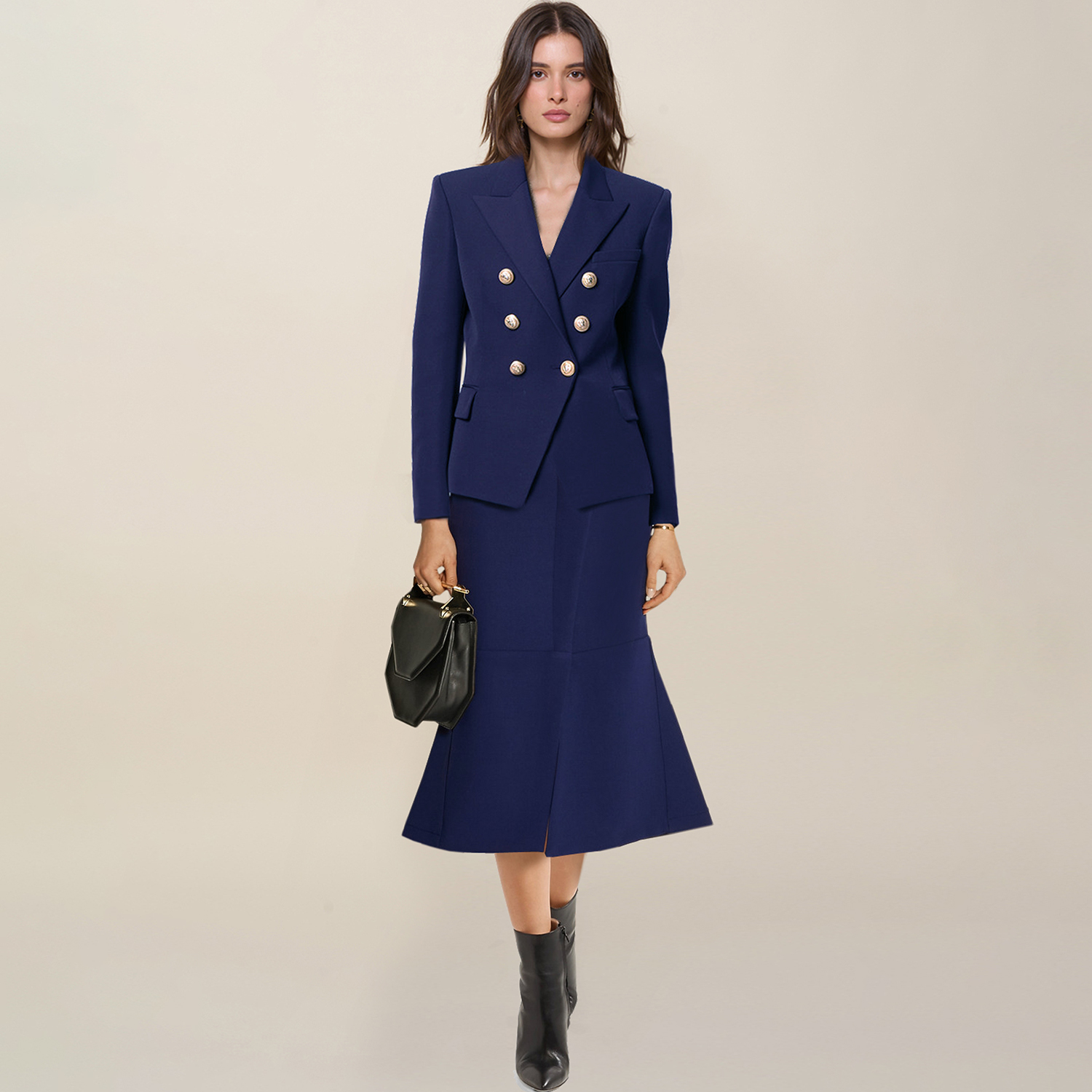 Allingentle Double-Breasted Bl – Double Breasted Blazer recenzja i cena