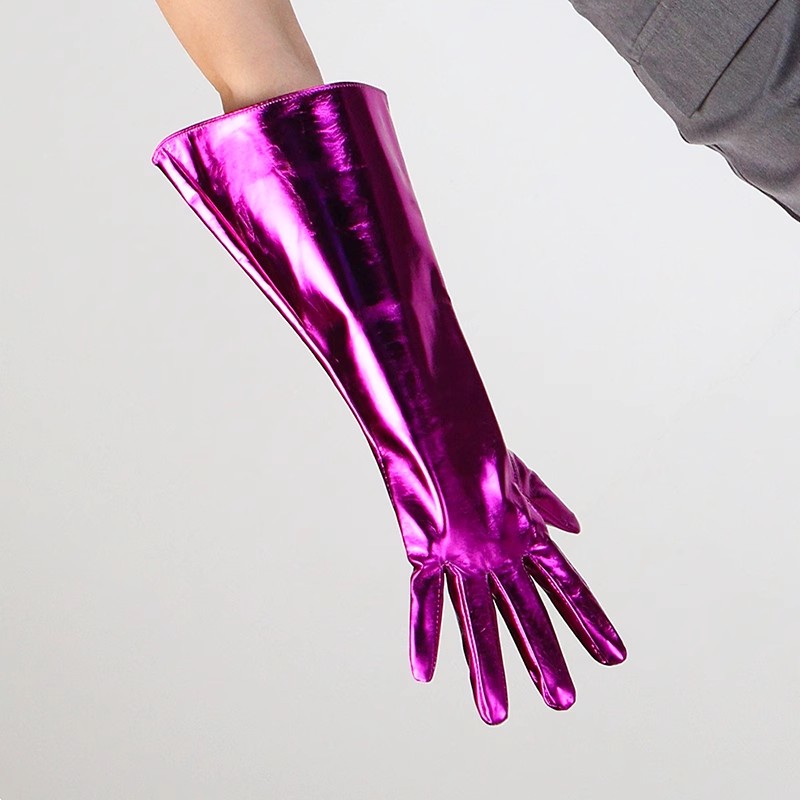 Women's Fashion PU Leather Wid – Formal Glove Leather recenzja i cena