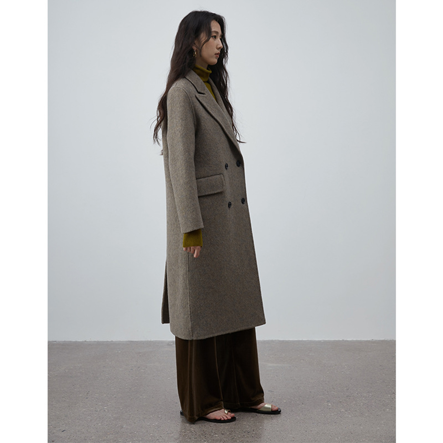 Allingentle Women's Suit Long  – Double Breasted Blazer recenzja i cena