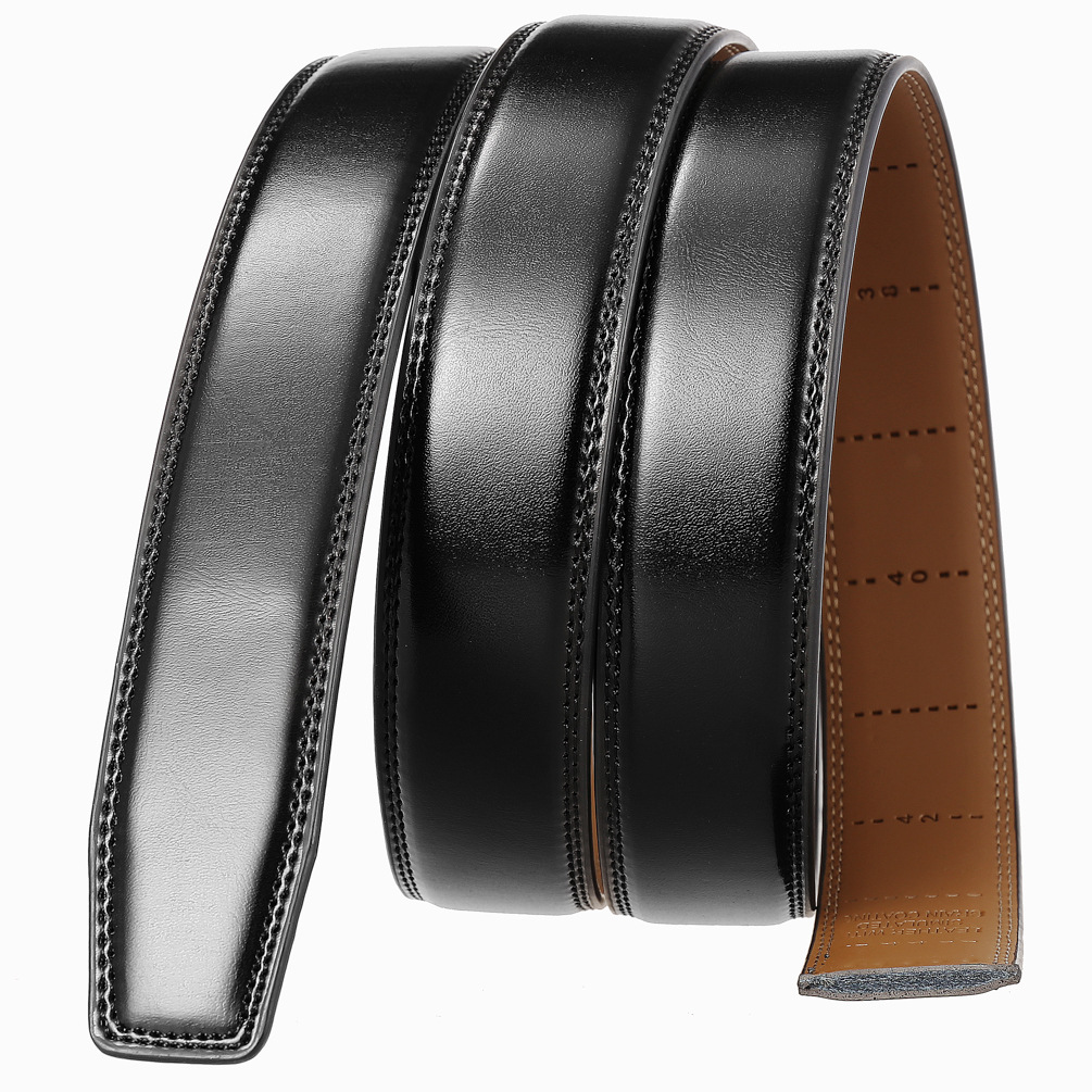 3-3.1cm Width Cowskin Leather  – Formal Belt Leather Thin recenzja i cena