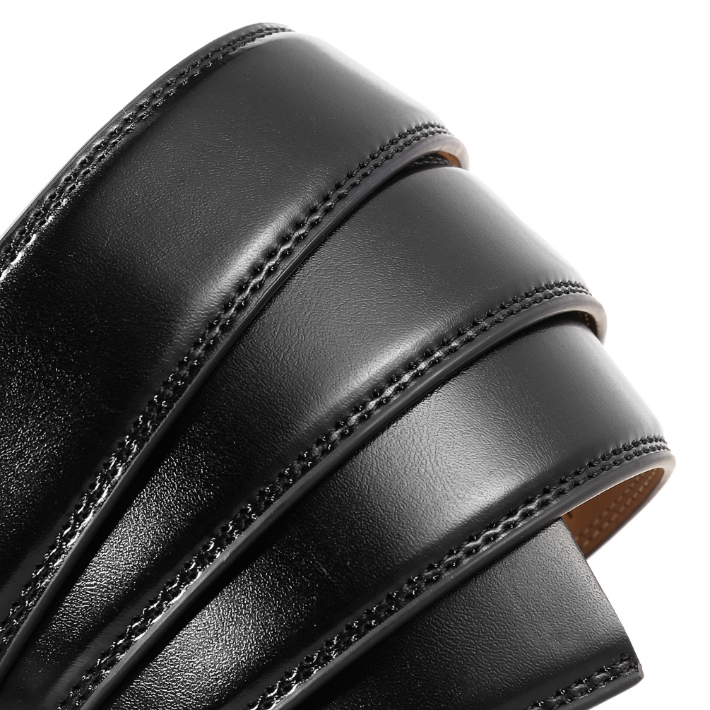 3-3.1cm Width Cowskin Leather  – Formal Belt Leather Thin recenzja i cena