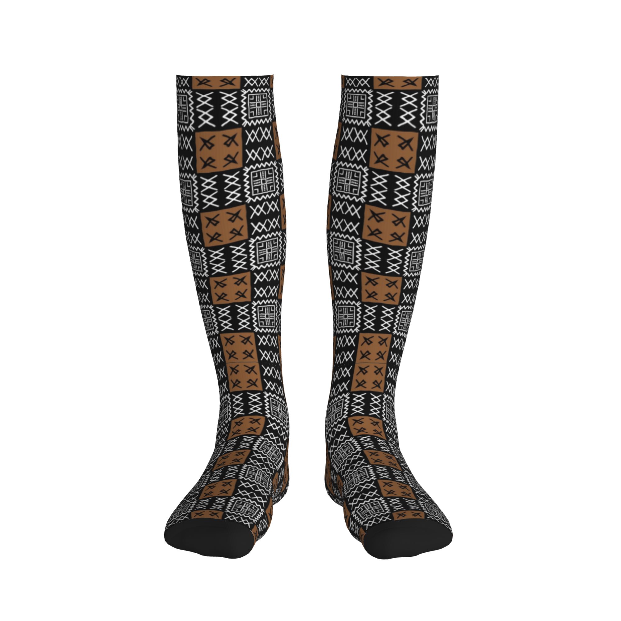 Funny African Mud Cloth Socks  – Men'S Ethnic & Formal Designer Wear Studio S recenzja i cena