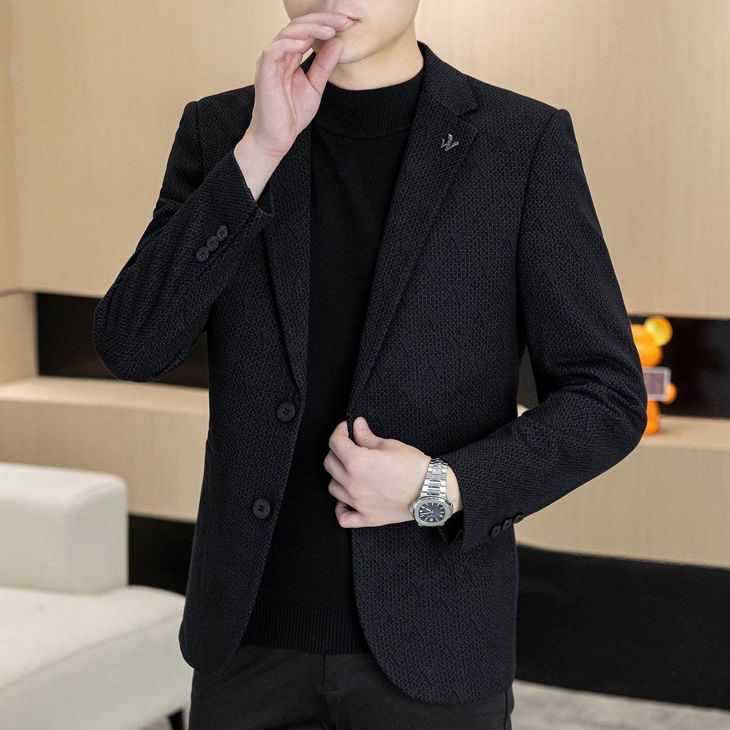Autumn and winter new men's su – Men'S Formal Wear In Winter recenzja i cena