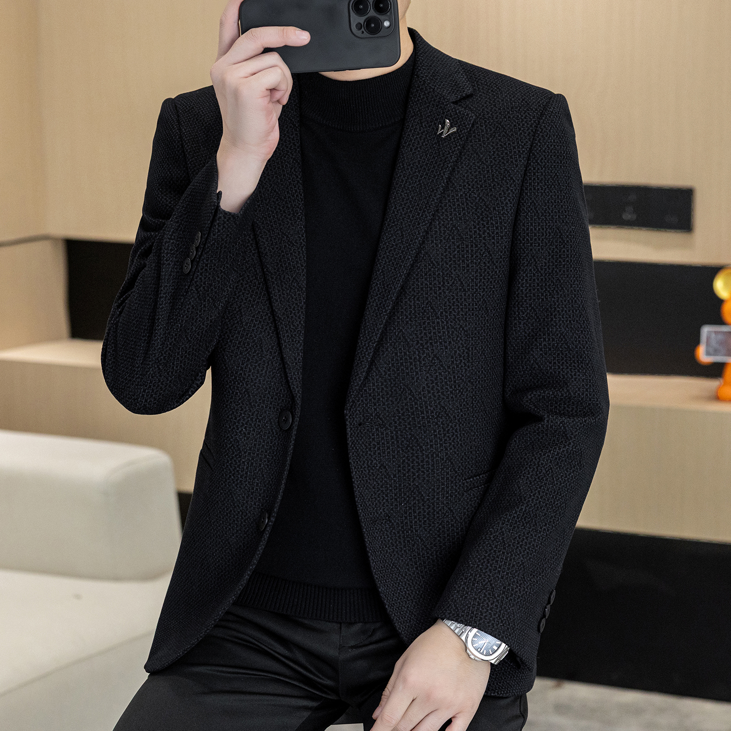 Autumn and winter new men's su – Men'S Formal Wear In Winter recenzja i cena