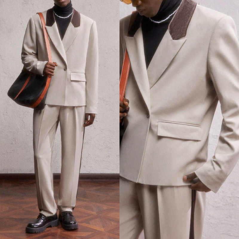 Simplicity Men Suit 2 Pieces J – Men'S Formal Wear In Winter recenzja i cena