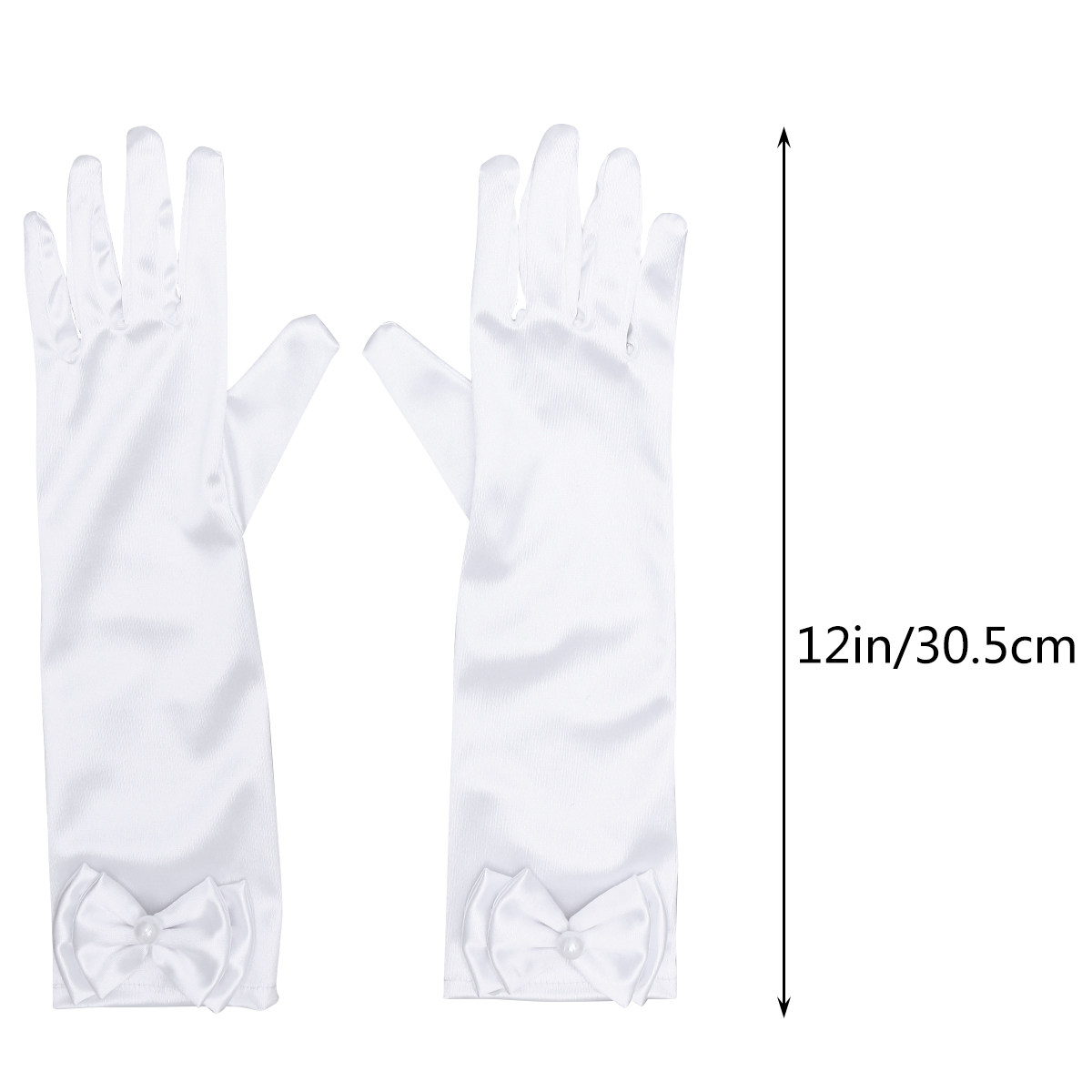 1Pair Kids Dress Gloves Flower – Formal Glove Leather recenzja i cena
