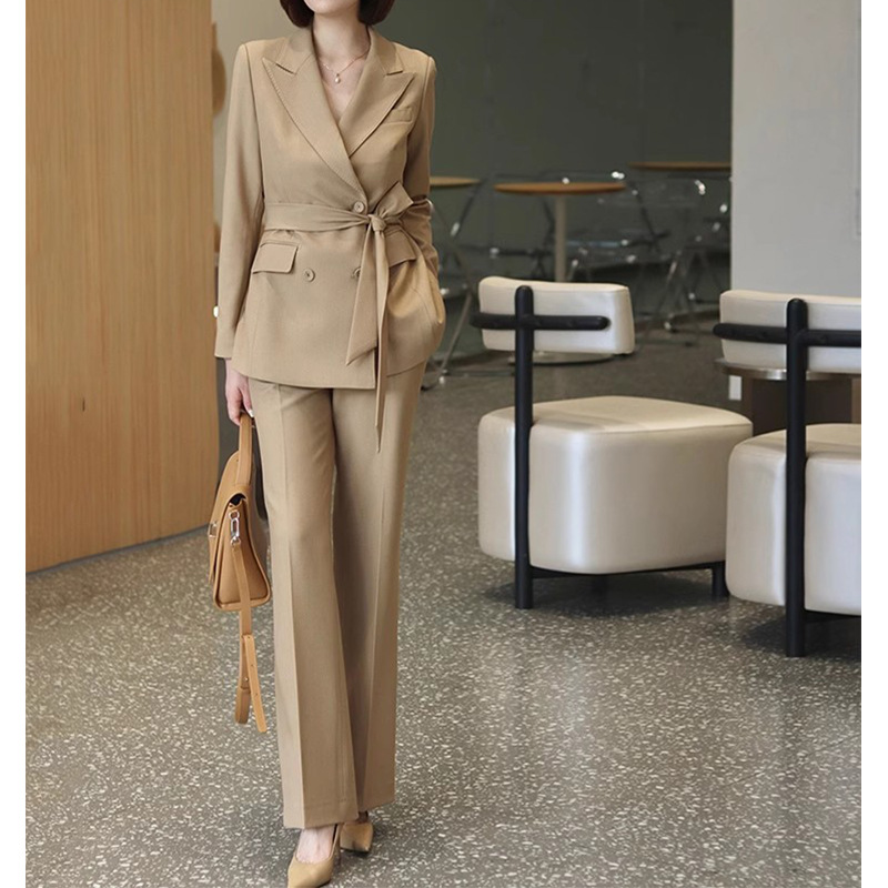 Allingentle Women's Suit 2 Pie – Double Breasted Blazer recenzja i cena