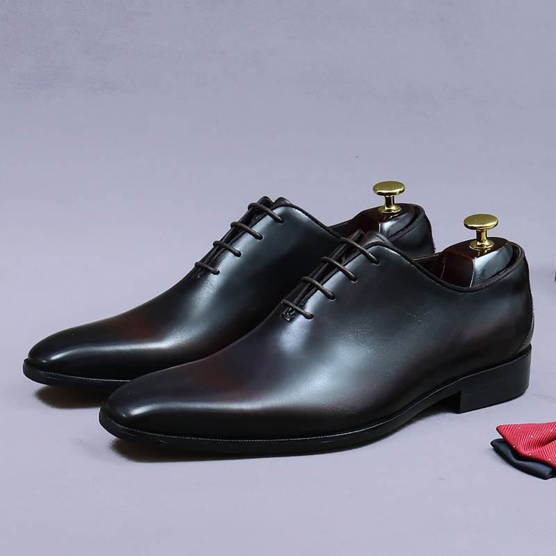 Designer Genuine Leather Mens  – Men Formal Wear Brown recenzja i cena