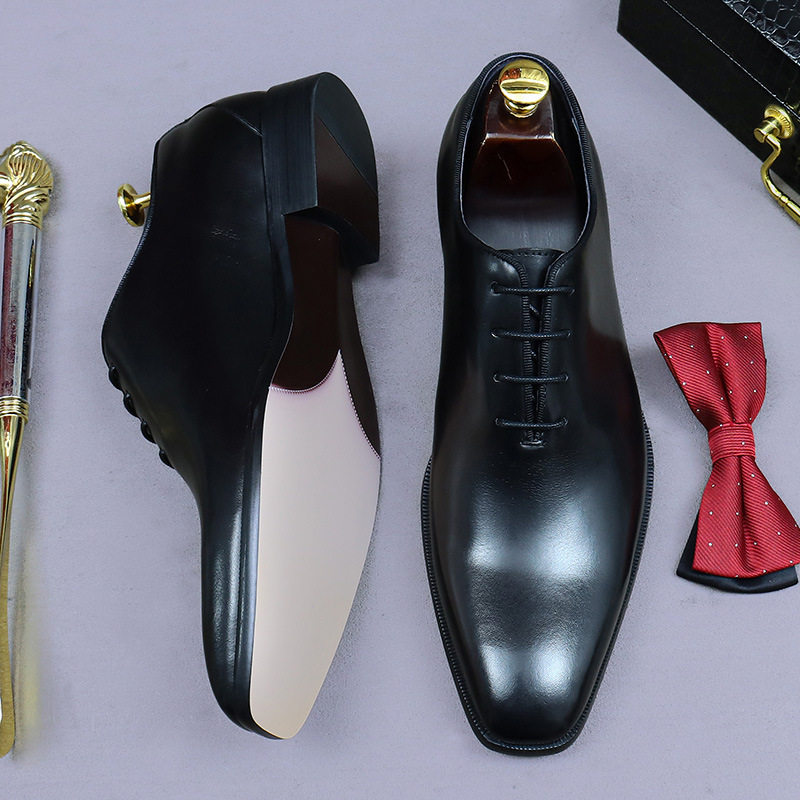 Designer Genuine Leather Mens  – Men Formal Wear Brown recenzja i cena