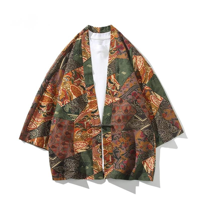 Ethnic Style Print Yukata Men  – Men'S Ethnic & Formal Designer Wear Studio S recenzja i cena