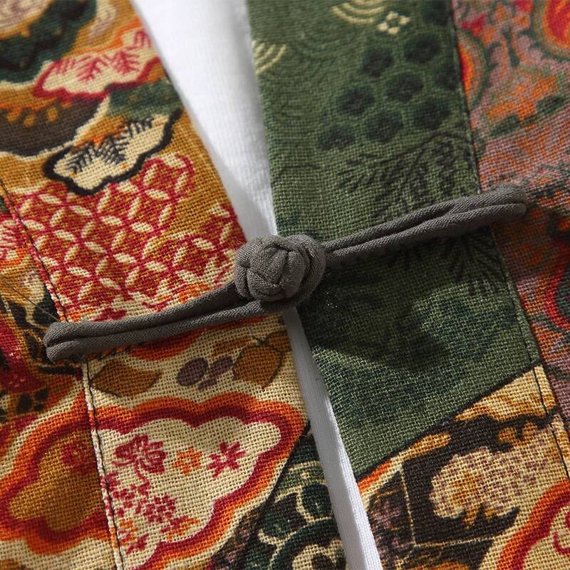 Ethnic Style Print Yukata Men  – Men'S Ethnic & Formal Designer Wear Studio S recenzja i cena